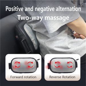 Oreiller de cou Shiatsu personnalisable avec chaleur Pétrissage des tissus profonds pour la relaxation musculaire Masseur de cou et d'épaules - Product Image 4