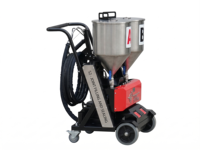 Máquina selladora de juntas de hormigón JS-S2 110V/220V 1.1KW, bomba de poliurea para proyectos de preparación de hormigón sin juntas con resina epoxi