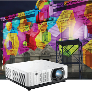 Projecteur laser professionnel 8500 lumens avec correction de l'écartement de l'objectif et correction trapézoïdale pour une utilisation multi-formats - Product Image 4