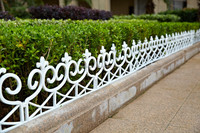 Bordures de pelouse flexibles en plastique à emboîtement, type monobloc, en treillis métallique, design moderne, clôtures de jardin creuses pour jardins