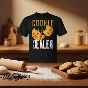 Camiseta Cookie Dealer Baking Crew Baker Pastry Chef Bake Sale - Product Image 3