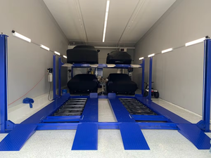 Elevador de Estacionamiento para 4 Autos con Certificación CE, Modelo 4QJT4.5-I, 4500 kg, Doble Plataforma, 2 Niveles, 2.2 kW, Tiempo de Elevación de 50s, para Talleres de Reparación de Automóviles - Product Image 5