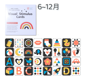 Tarjetas de Visión en <span class=keywords><strong>Blanco</strong></span> y Negro para Bebés de 0 a 36 Meses - Educación <span class=keywords><strong>Temprana</strong></span> y Estimulación Visual, Juguete de Persecución - Product Image 4