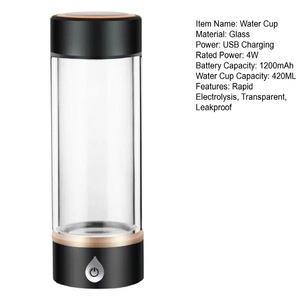 Ionizador <span class=keywords><strong>de</strong></span> agua transparente Taza <span class=keywords><strong>de</strong></span> agua rica en hidrógeno portátil Generador <span class=keywords><strong>de</strong></span> botella <span class=keywords><strong>de</strong></span> agua <span class=keywords><strong>de</strong></span> hidrógeno con electrólisis rápida para la salud - Product Image 3