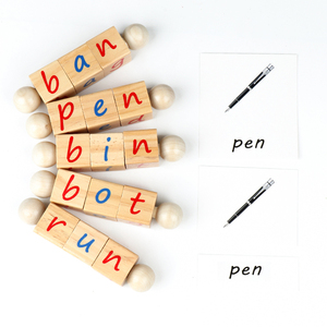 Venta al por mayor de <span class=keywords><strong>ortografía</strong></span> bloque sólido Juegos Juguetes promoción DIY significativa de niños cognitivo carta juguetes edu - Product Image 2