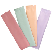 Conception personnalisée d'une feuille d'aluminium thermoscellée Sachet d'emballage individuel portable instantané pour boisson au lait café en poudre de sucre en bâton