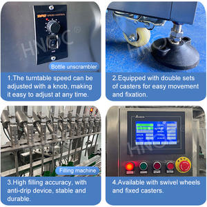 เครื่องเติมน้ำ<span class=keywords><strong>มะนาว</strong></span>แบบสาย250มล. เครื่องเติมของเหลวในขวด PET - Product Image 3