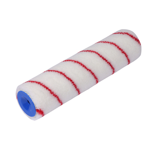 Rouleau de peinture en nylon rayé bleu de haute qualité de 10 pouces, personnalisable avec support OEM pour la peinture murale DIY et de qualité industrielle - Product Image 4