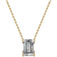 MUSHAN Bijoux sur mesure Collier en argent sterling 925 Moissanite couleur D VVS1 Cadeau de luxe Pendentifs chics pour femmes Accessoires diamant