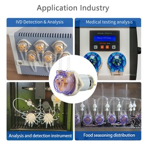 Peristaltic Dosing Pump JIHPUMP 12V 24VDC Motor Mini Micro Small Tubing Peristaltic Pump 270ml Water Liquid Filling Dosing Dispensing Pumps