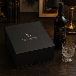 Boîte <span class=keywords><strong>cadeau</strong></span> rigide magnétique noire luxueuse par KingTop Packaging, 25 ans d'expérience, 50 pièces - Product Image 5