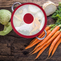 Couvercle de casserole en silicone de haute qualité résistant à la chaleur avec bord d'étanchéité par aspiration pour poêle de cuisine - Vente en gros pour l'exportation