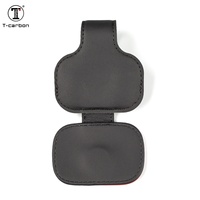 Clip de lunettes de soleil en fibre de carbone tendance pour rangement automobile, accessoires intérieurs de voiture, modèle T-carbon B