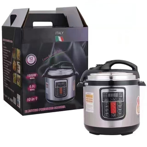 Cuisinière à pression électrique de haute qualité 6L 1000W en acier inoxydable, multicuiseur numérique, cuiseur à riz, soupière - Product Image 1