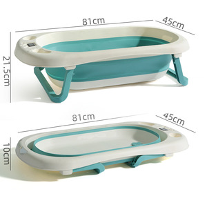 Produits pour bébés nouveau-nés : <span class=keywords><strong>Baignoire</strong></span> <span class=keywords><strong>pliable</strong></span> et portable pour nouveau-nés, <span class=keywords><strong>baignoire</strong></span> <span class=keywords><strong>pliable</strong></span> en plastique pour bébés, <span class=keywords><strong>baignoire</strong></span> pour bébés sur pieds - Product Image 4