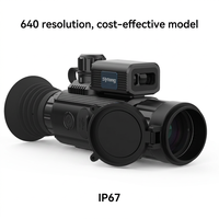Lunette de vision thermique Sytong AM06-35LRF avec détecteur 640*512 et télémètre laser pour les sports de plein air