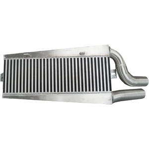 K S-eries Vertical Flow Polished Intercooler <span class=keywords><strong>K20</strong></span>/K24 pour/Swap <span class=keywords><strong>EG</strong></span>/EK/DC2/RSX (Silver)-Retrofit/Upgrade - Product Image 1