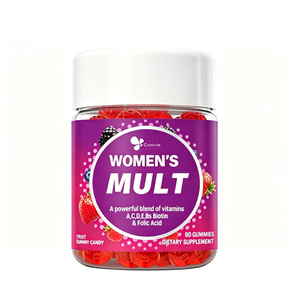 Custom Private LOGO Women Multivitamin Gummies Herbal Supplement with Multi Vitamin A C D E Folic Acid Biotin for Women Gummies - Product Image 1