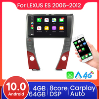 MEKEDE IPS DSP 4G WIFI Lecteur vidéo multimédia pour LEXUS ES 2006-2012 Autoradio 2din Android Navigation GPS SWC BT Car-play