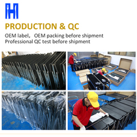 Troli Dapur Multifungsi Heavybao 3 Rak, Kereta Pengangkut Makanan & Minuman, Peralatan Layanan Bar & Katering
