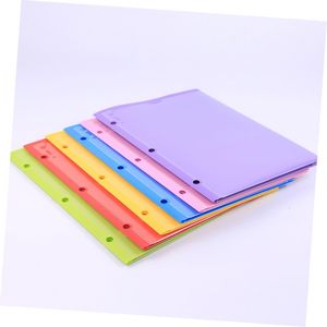 6 cái PP thư mục đôi-tổ chức tài liệu khe cắm, thích hợp cho sử dụng văn phòng, Trọng lượng nhẹ và lưu trữ thuận tiện. - Product Image 3