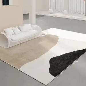 カスタマイズされた寝室の居間のための現代大きいカーペットの滑り止めの柔らかい敷物