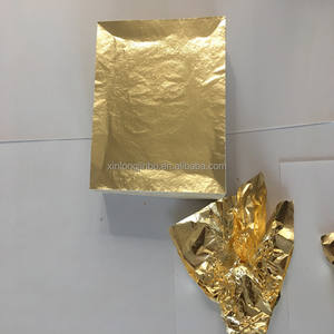 Feuille de cuivre de haute qualité 16*16 cm avec signet de style traditionnel finition dorée pour la <span class=keywords><strong>technique</strong></span> de décoration peinte en or - Product Image 1