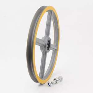 Asansör asansör gergi rulosu tekerlek kasnağı D250 * 6201 için Modern stil çelik hız yöneticileri - Product Image 2