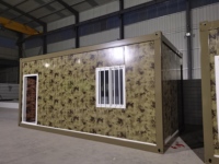 Maisons conteneurs préfabriquées en acier de 20 pieds, à emballage plat, pour l'extérieur, petites maisons compactes, très demandées