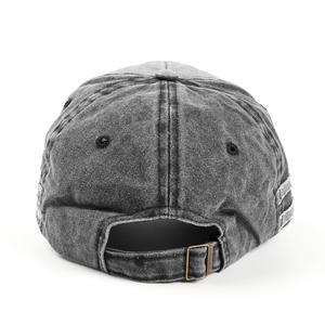 Adjustable Washed Cotton Baseball Cap With Embroidered Logo For Men Women Outdoor Sports Travel Casual Hip Hop Street Style Hat - Product Image 4