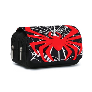 Casing pena Flip anak laki-laki/perempuan, perlengkapan sekolah kantong pensil kulit kartun 3D hadiah terbaik - Product Image 6