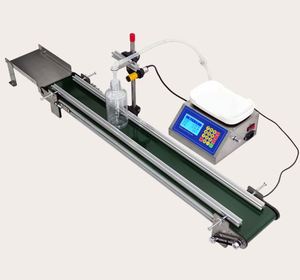 Máquina de Llenado de Líquidos Continua de Sobremesa con Cinta Transportadora para Perfumes, Aceites Esenciales, Vino, Jugos, Botellas y Cosméticos - Product Image 2