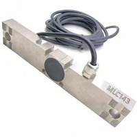 Sensor de fuerza de deformación MLC143, sensor de pesaje para polipasto, celda de carga de tensión con 0.1% de precisión y montaje de tornillo