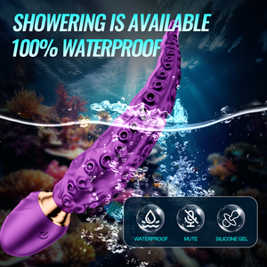 AV baguette vibrateur G Spot Clitoris stimulateur pieuvre tentacule gode vibrateur femme masturbateur Anal Plug Sex Toy pour femmes hommes - Product Image 4