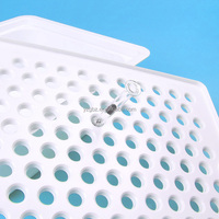 Caja de Almacenamiento para Tubos de Ensayo Médicos de Plástico PP Blanco Autoclavable de Alta Calidad con Tapa, Personalizada por YZG