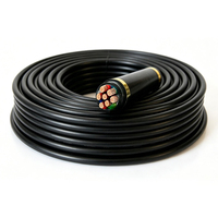Cable de Alimentación con Aislamiento de PVC y Núcleo de Cobre para Redes de Transmisión y Distribución, Control Industrial, Protección Contra Incendios