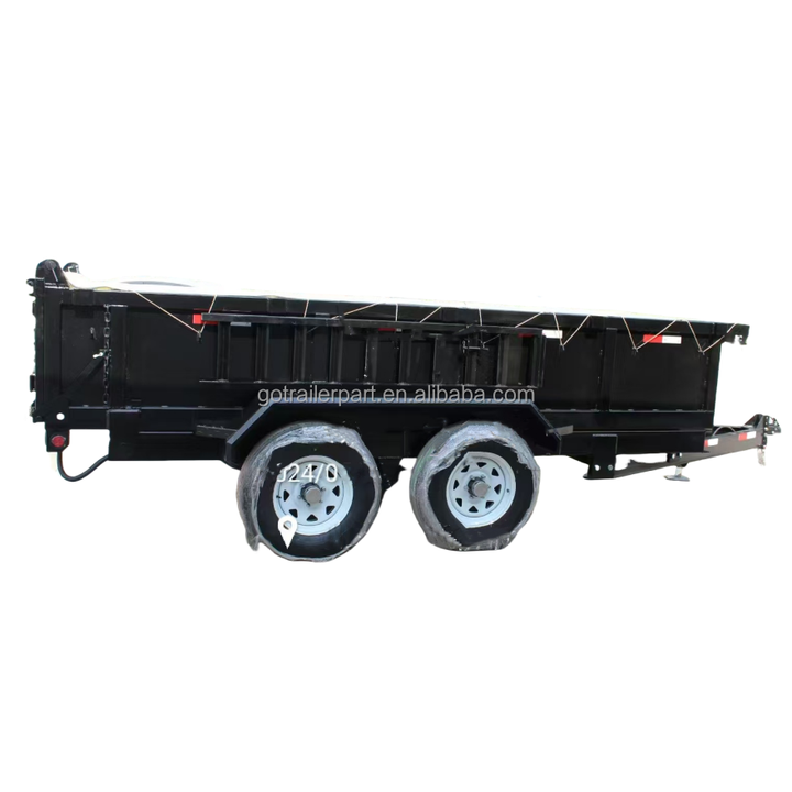 American Heavy Duty Hydraulic Lifting Trailers 14000lbs Cargo Trailers ...