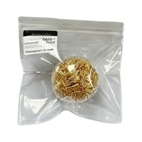 Creative Popping Bead Squishy Fidget Ball Stress-Relief Toy Moldable Gold-Silver Tube Plastic Beads Ages 14+ Unisex DIY Tray JYG