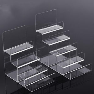 Aanpasbare acryl displaystandaard voor parfums & tassen met eenvoudige montage voor desktop retailpromotie - Product Image 2