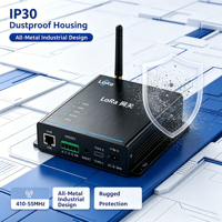 Passerelle Ethernet industrielle LoRaWAN YFL1410-ETH-UNI Réglable 410-525MHz Multi-interface Rail DIN IP67 Large Plage de Température Collecteur IoT