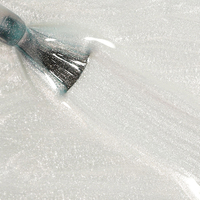 ICE NOVA Base en caoutchouc perlée, Gel de base en caoutchouc semi-permanent avec paillettes, Base en caoutchouc longue durée pour ongles