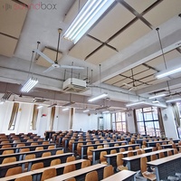 Panneaux acoustiques Soundbox pour salles de classe - Panneaux muraux insonorisants, contrôle du bruit et décoration murale intérieure pour les écoles