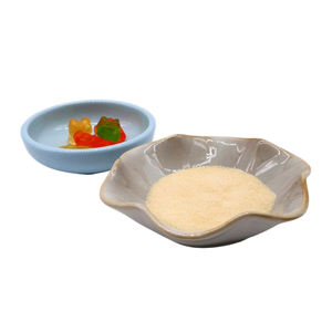 Foodmate Gomme de qualité alimentaire certifiée halal Gélatine 120/140/150/160/180/200/<span class=keywords><strong>220</strong></span>/240/250/260/280/300 <span class=keywords><strong>Bloom</strong></span> - Product Image 2