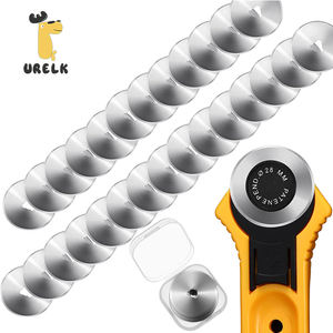 36 paquetes de cuchillas de corte rotativas cuchillas de repuesto compatibles con <span class=keywords><strong>Fiskars</strong></span> Olfa Martelli Truecut <span class=keywords><strong>Cutter</strong></span> para cuero de retazos - Product Image 1