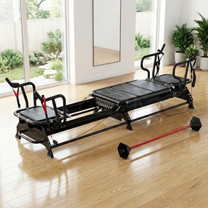 Cama de Pilates Ecológica con Estructura de Aleación de Aluminio, Materiales Duraderos y Logotipo Personalizado para Proveedores de Equipos de Estudio - Product Image 2