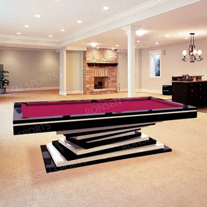Harga termurah Pilihan bagus rumah mewah Slate makan Snooker & kolam renang meja kayu Oak 7 kaki 8 kaki 9 kaki harga pabrik - Product Image 5