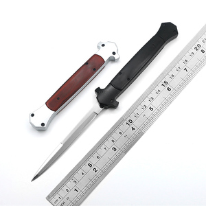Coltello Tattico Multifunzione Italian Mafia 13 AKC con Lama in Acciaio 440c, Affilato per Autodifesa, Personalizzabile OEM - Product Image 6