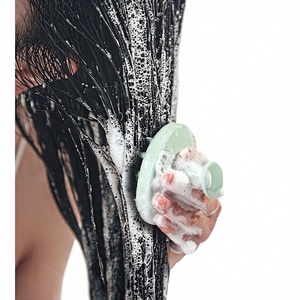 Cepillo de Silicona para Champú con Cerdas Suaves, Masajeador de Cuero Cabelludo para el Crecimiento del Cabello, Exfoliante para Eliminar la Caspa, Venta al Por Mayor - Product Image 4