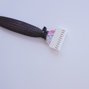 Arnés de cables de conexión electrónica personalizado Cable de procesamiento Cable de extensión de terminal de Cinta Blanca azul PTFE PVC Nylon - Product Image 3