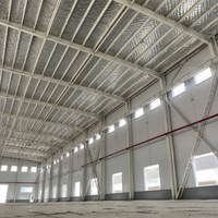 Atelier préfabriqué en acier Zeon, bâtiment d'usine à ossature portique, couleur personnalisée, entrepôt, fournisseur de Chongqing